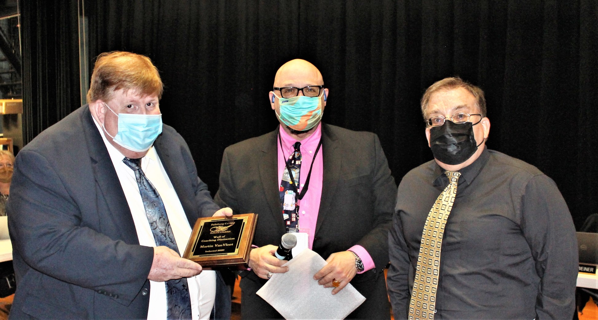 FCSD Honors Two Coaches Fallsburg Central School District